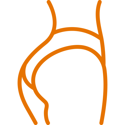 Упругие ягодицы